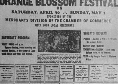 Orange Blossom Festival Ad