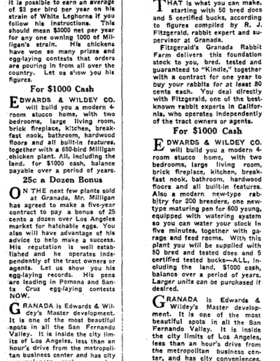 1927 Granada promotion