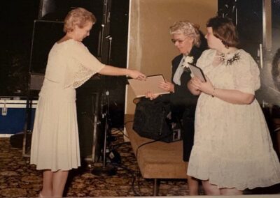 Peggy Schauer, Paula Boland, Mary Ann Adams
