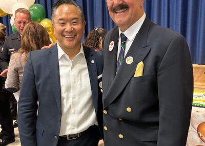 CD12 Councilmember John Lee and Granada Hills Honorary Mayor John Ciccarelli