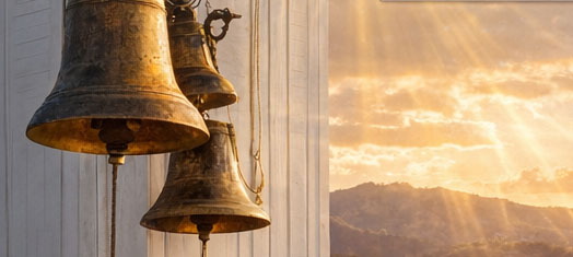 Bells on a steeple