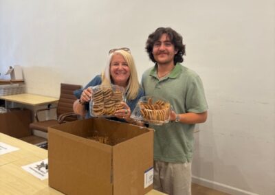 Bonnie Lallouz and Josh Durzi
