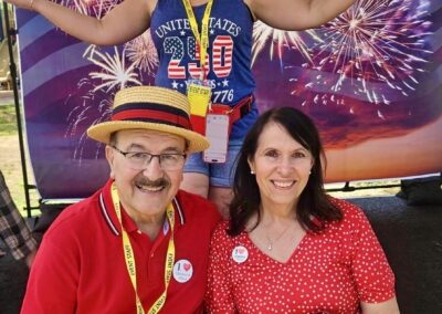 Lori Sawa with John and Susan Ciccarelli